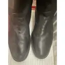Leather boots Bally