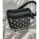 Leather backpack Balmain