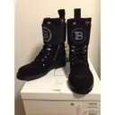 Leather boots Balmain
