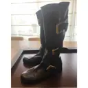 Balmain Leather riding boots for sale