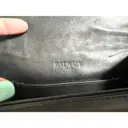 Leather clutch bag Balmain