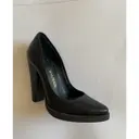 Leather heels Balmain