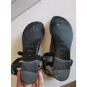 Leather flip flops Balmain