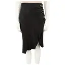 Leather skirt Balmain