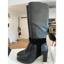 Leather boots Balzac Paris