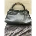 Bamboo Convertible Satchel leather handbag Gucci