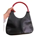 Bamboo Ring leather handbag Gucci