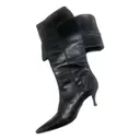 Leather riding boots Barbara Bui