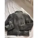Leather biker jacket Ba&sh