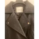 Buy Ba&sh Leather cardi coat online