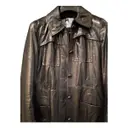 Buy Blumarine Leather coat online