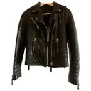 Leather biker jacket Bodaskins