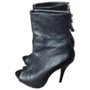 Black Leather Boots Kurt Geiger