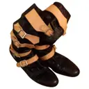 Black Leather Boots Vivienne Westwood