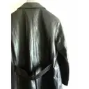 Leather trench coat Boss