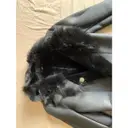 Leather coat Boss