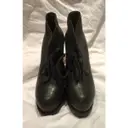 Leather lace up boots Bottega Veneta