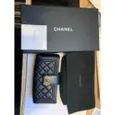 Boy leather clutch bag Chanel