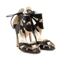 Brian Atwood Leather sandal for sale
