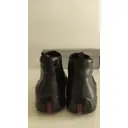 Brixxen leather boots Prada