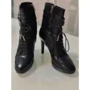 Burberry Leather ankle boots for sale