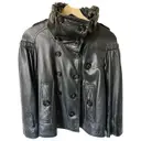 Leather biker jacket Burberry - Vintage