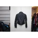 Buy Burberry Leather biker jacket online
