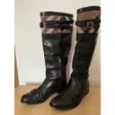 Buy Burberry Leather riding boots online