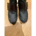 Buy Burberry Leather wellington boots online