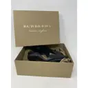 Leather heels Burberry