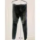 Buy Burberry Leather leggings online