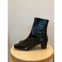 Buy By Far Leather ankle boots online