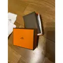 Calvi leather card wallet Hermès
