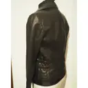 Calvin Klein Leather biker jacket for sale