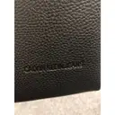 Leather tote Calvin Klein