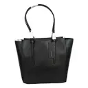 Leather handbag Calvin Klein