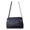 Camera leather clutch bag Chanel