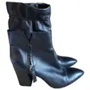 Leather western boots Camilla Skovgaard