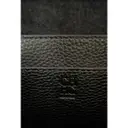 Leather satchel Carolina Herrera