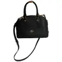 Cartable mini sierra leather clutch bag Coach