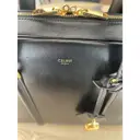 Case flap leather handbag Celine - Vintage