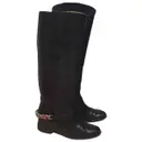 Cate leather riding boots Christian Louboutin