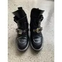 Buy Balenciaga Ceinture leather buckled boots online