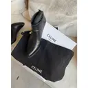 Leather ankle boots Celine