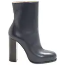 Leather ankle boots Celine