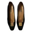 Leather heels Celine - Vintage