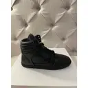 Leather high trainers Celine
