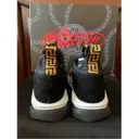 Chain Reaction leather trainers Versace