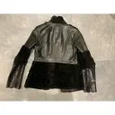 Buy Chanel Leather biker jacket online