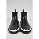 Leather snow boots Chanel